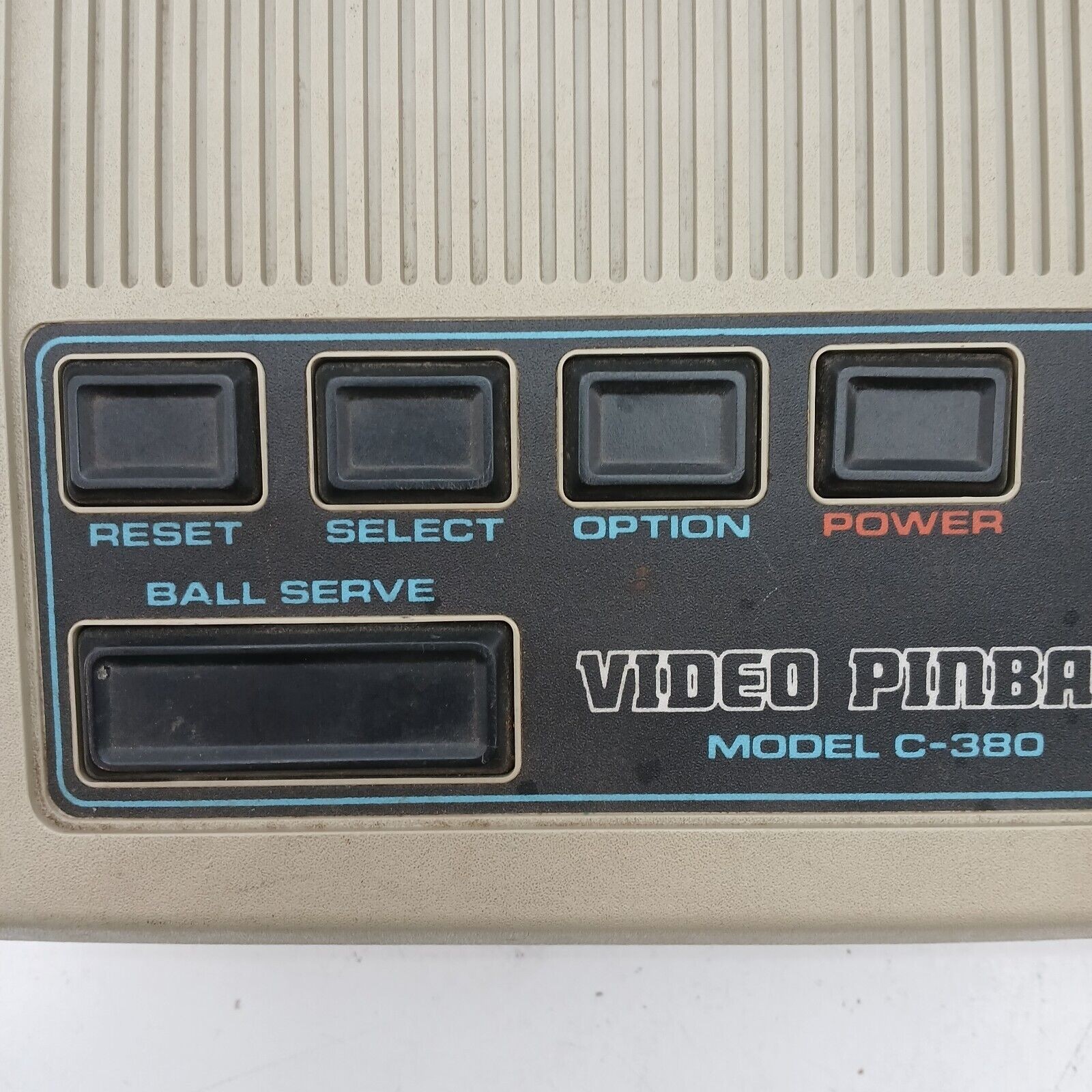 Atari Video Pinball Console Model C-380 w/out Power Cable – Not Tested
