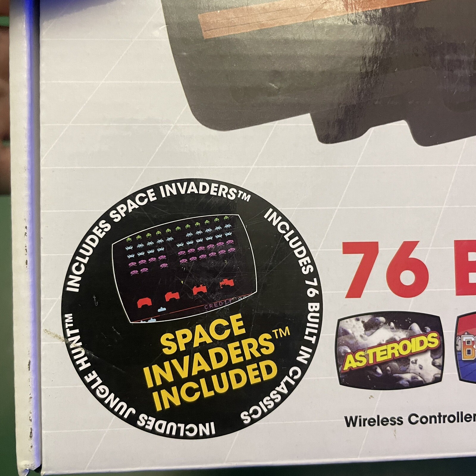 Atari Flashback 4 Console With Box – 76 Built In Games Space Invaders