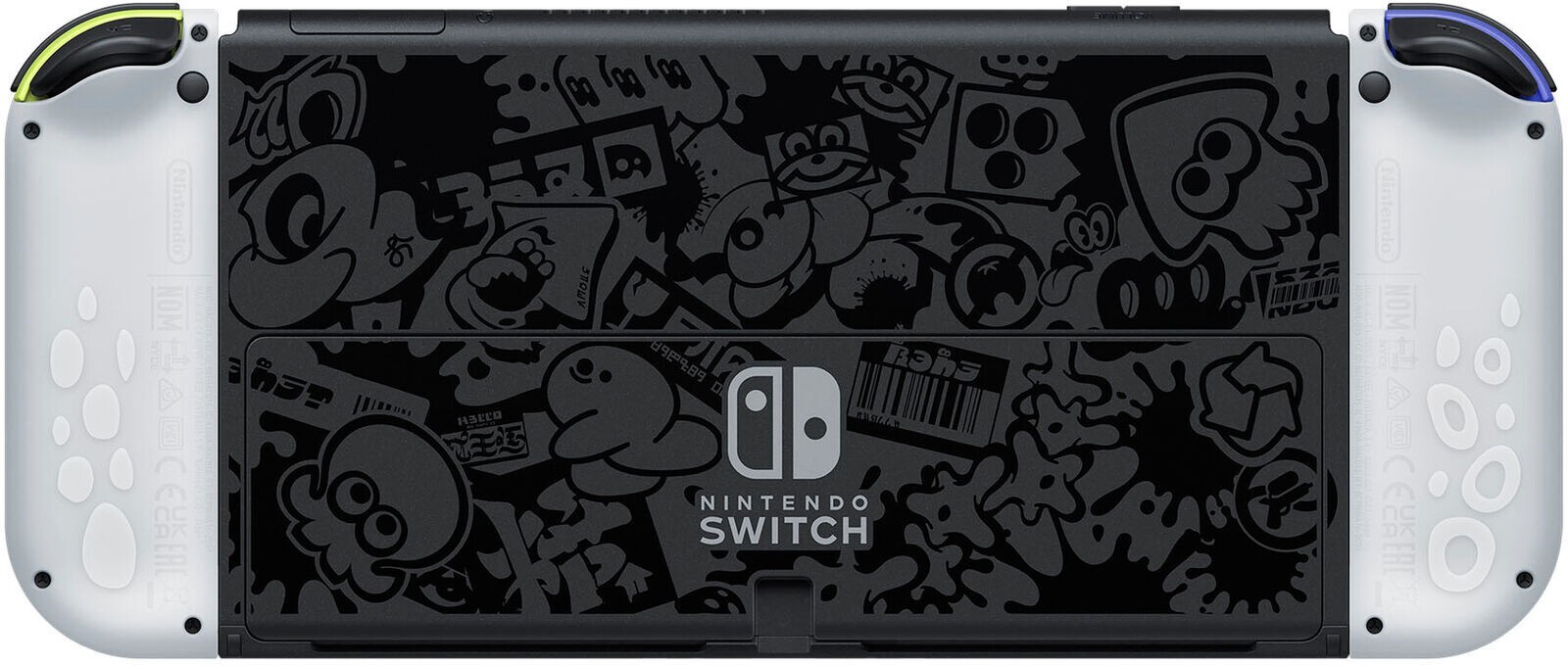 NEW Nintendo Switch OLED Splatoon 3 Limited Edition Console + Big Gamer Bundle