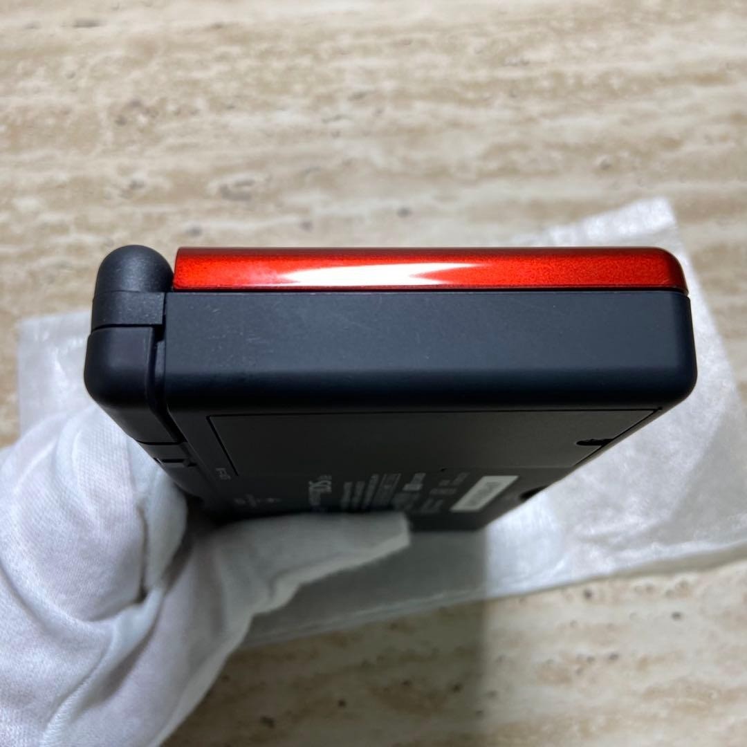 Nintendo DS Lite Crimson Black Complete in Box Near Mint CIB 7233