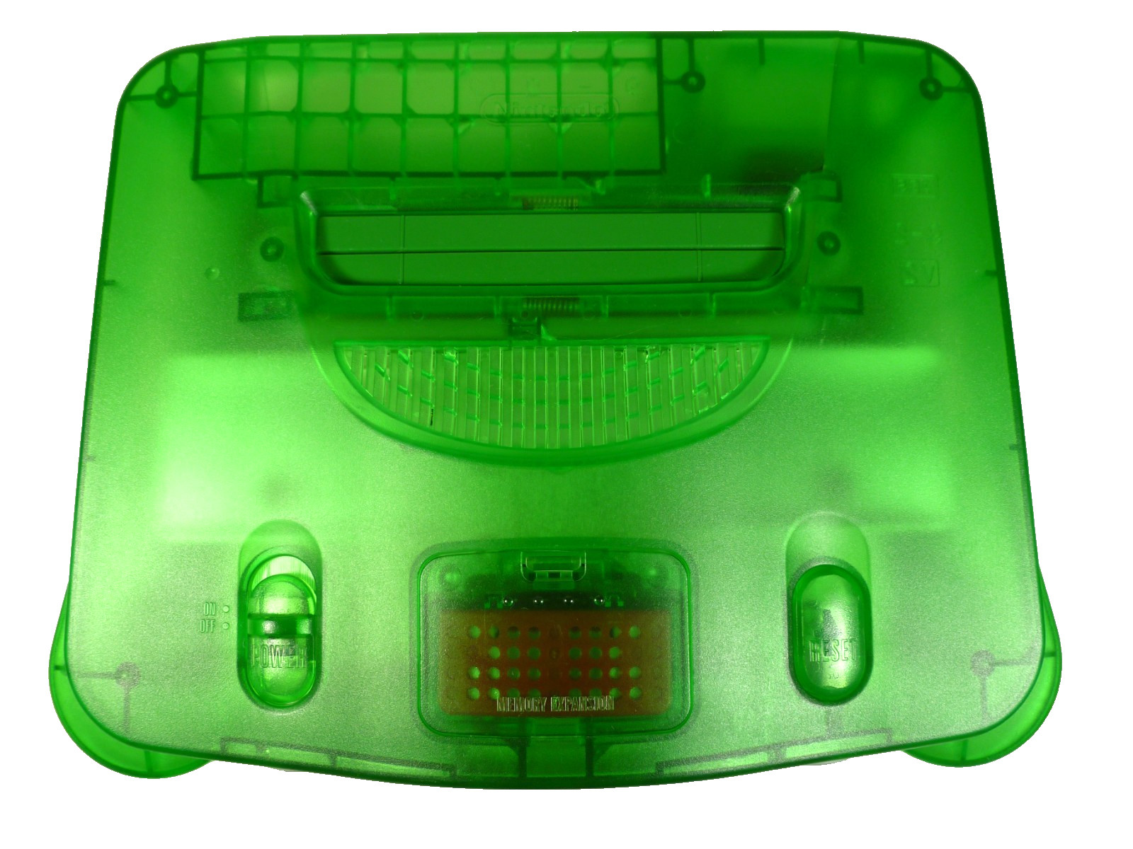 Nintendo 64 Funtastic Jungle Green Controller Expansion – Oem cord Rumble Bundle