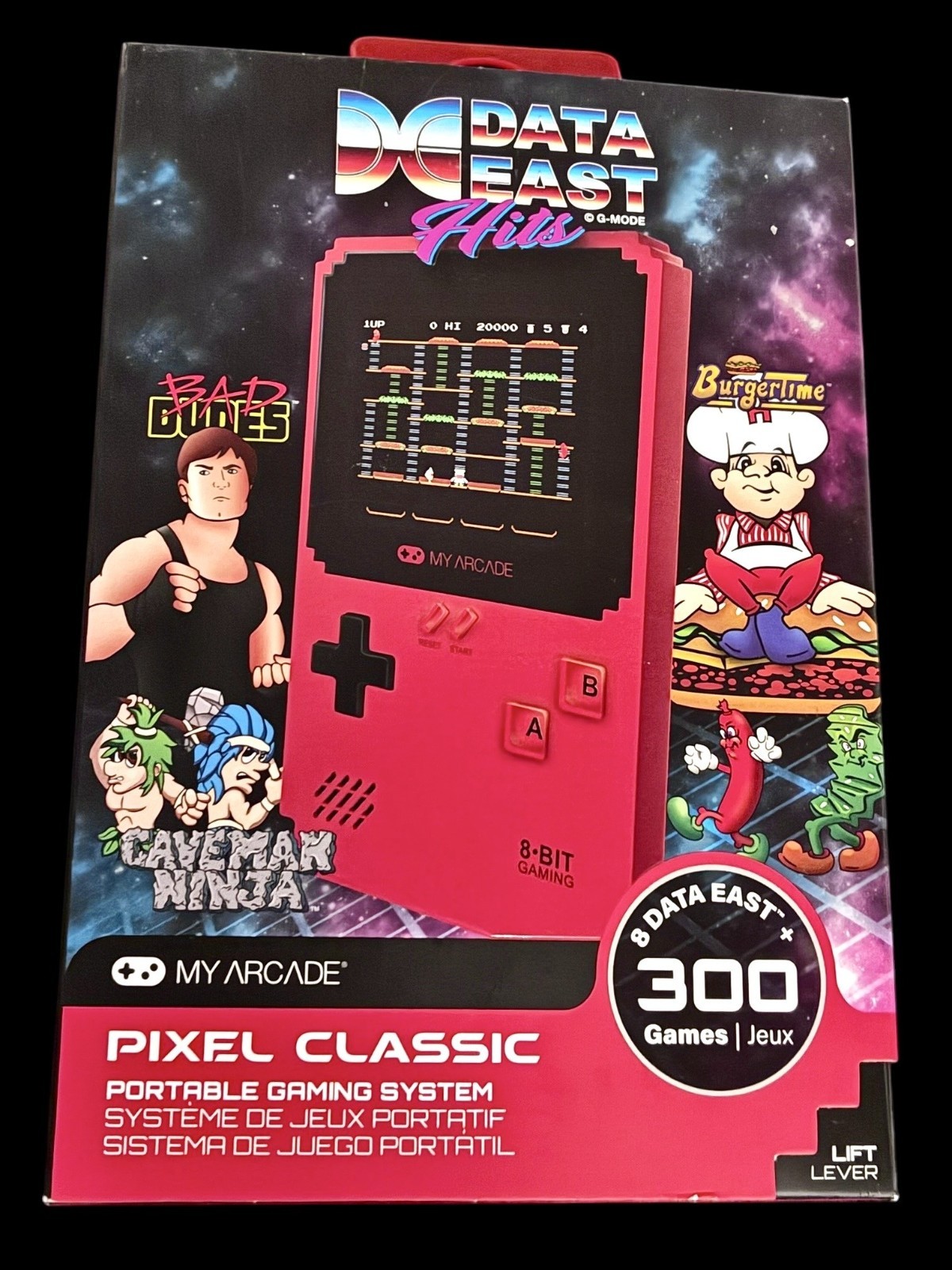 My Arcade Pixel Classic portable Gaming System 300 Games handheld New DGUNL-3201