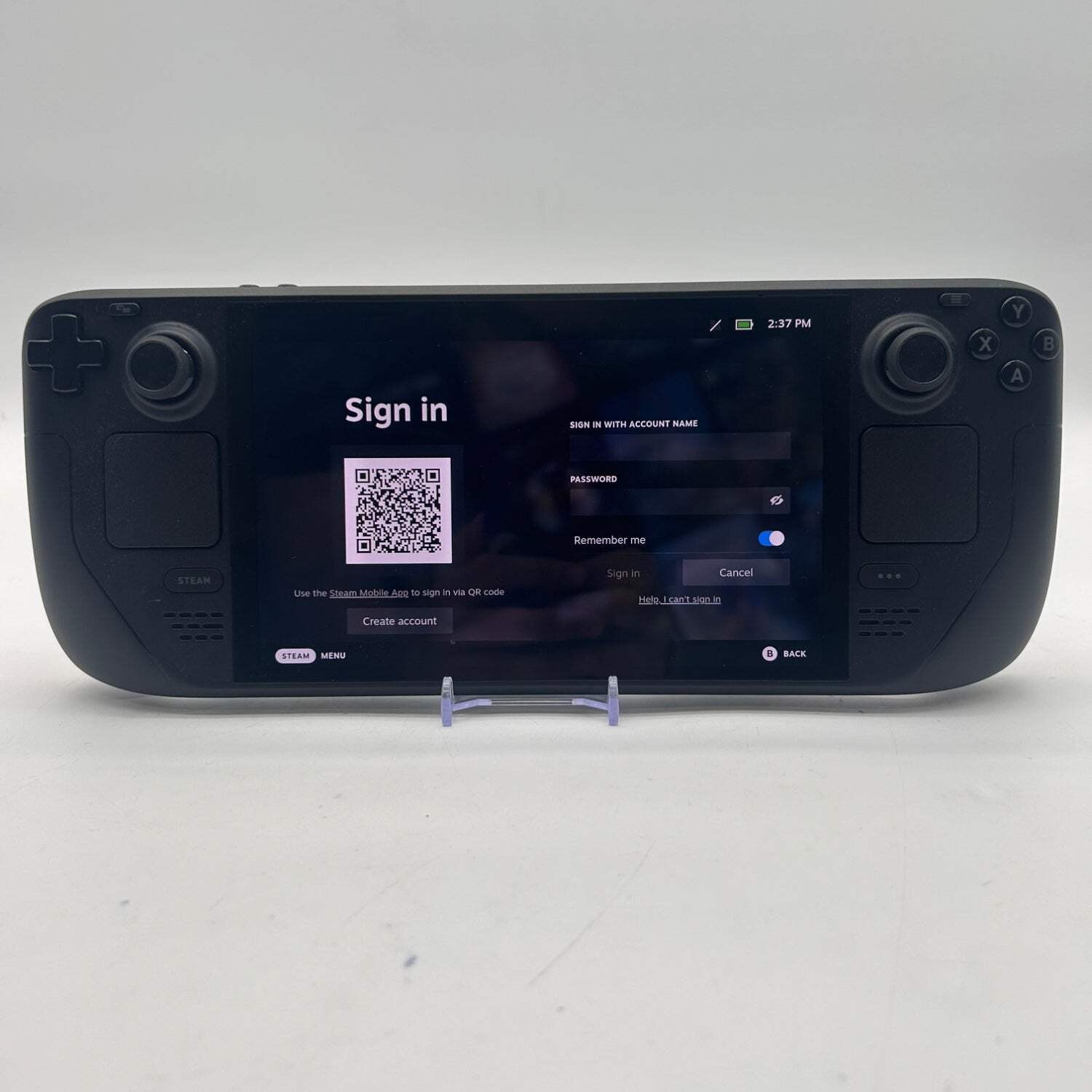 Valve Steam Deck OLED 7.4″ AMD 6nm Ryzen APU 16GB RAM 512GB Black 1030