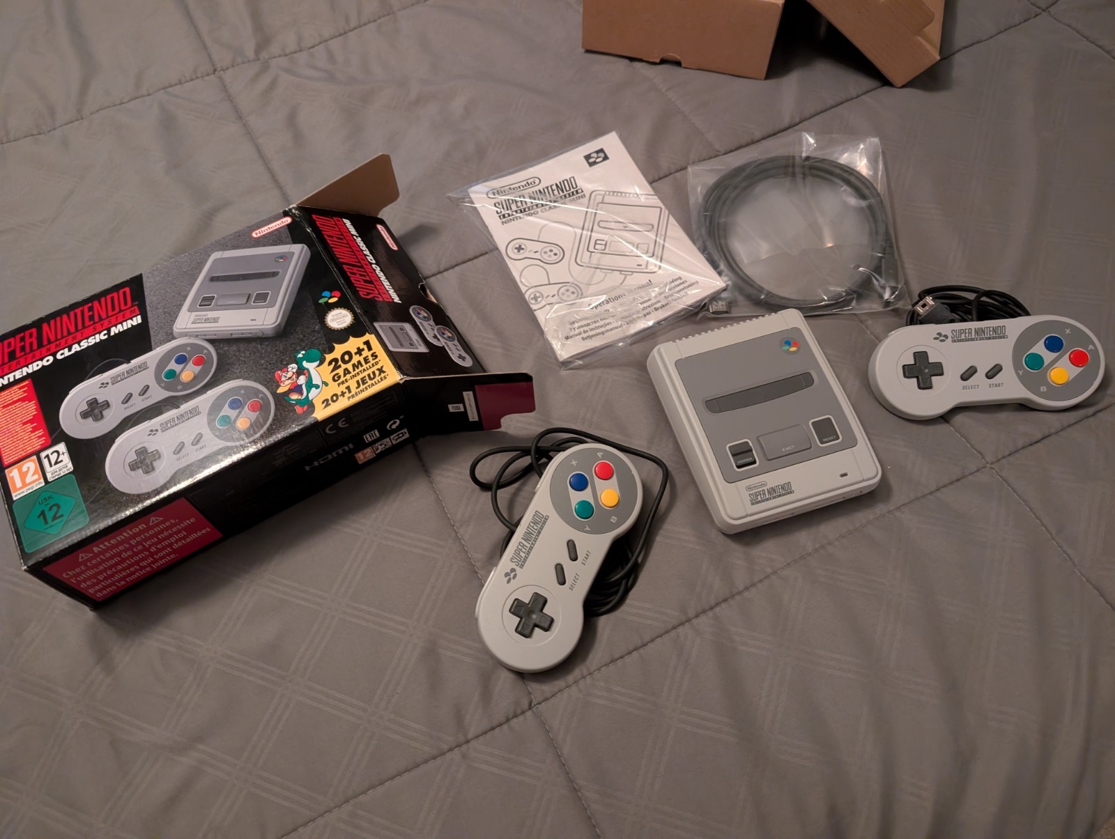 CiB PAL Model Super Nintendo Entertainment System SNES Classic Mini Console