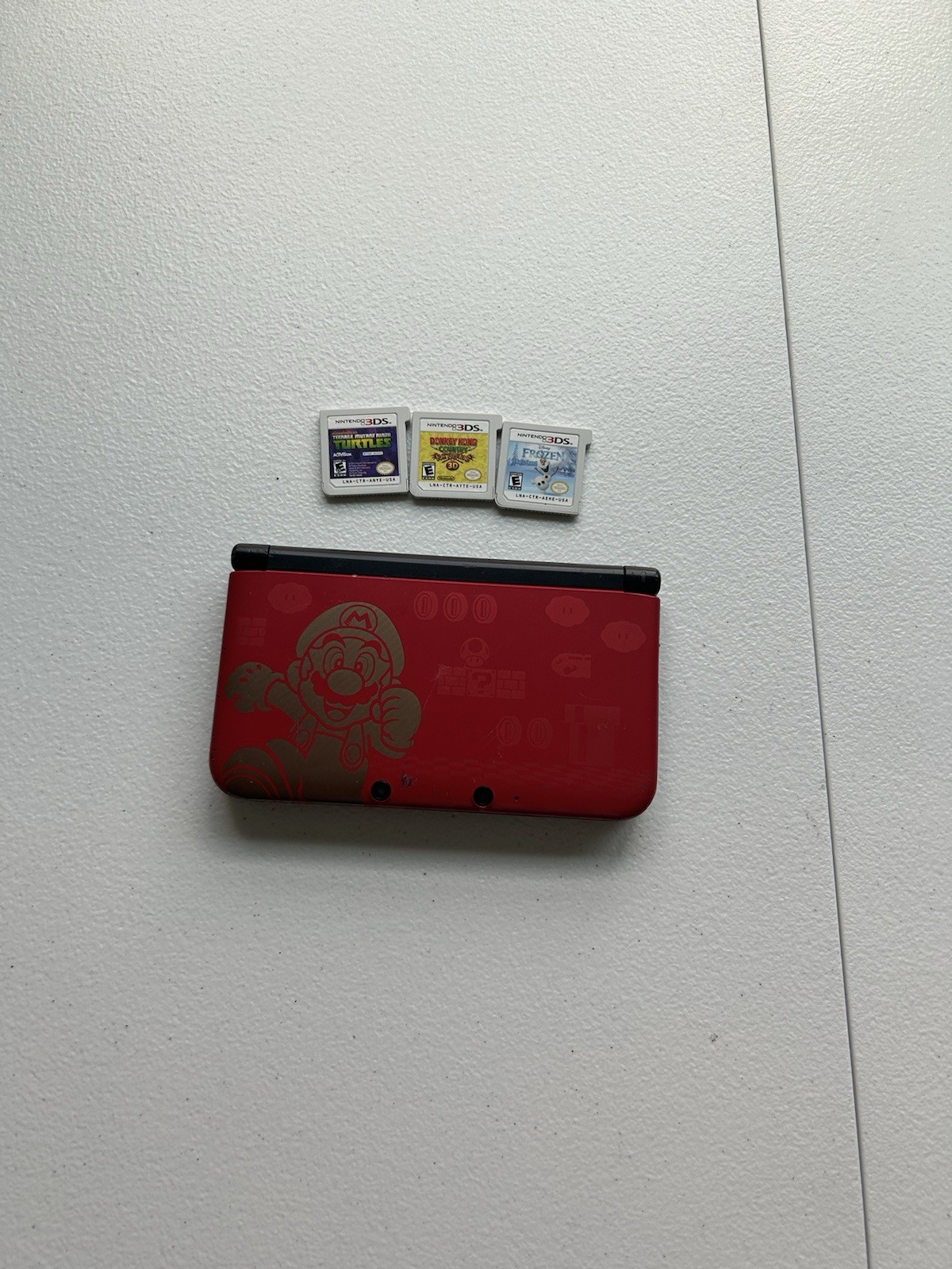 Nintendo 3DS XL Limited Edition 1GB Red Handheld System