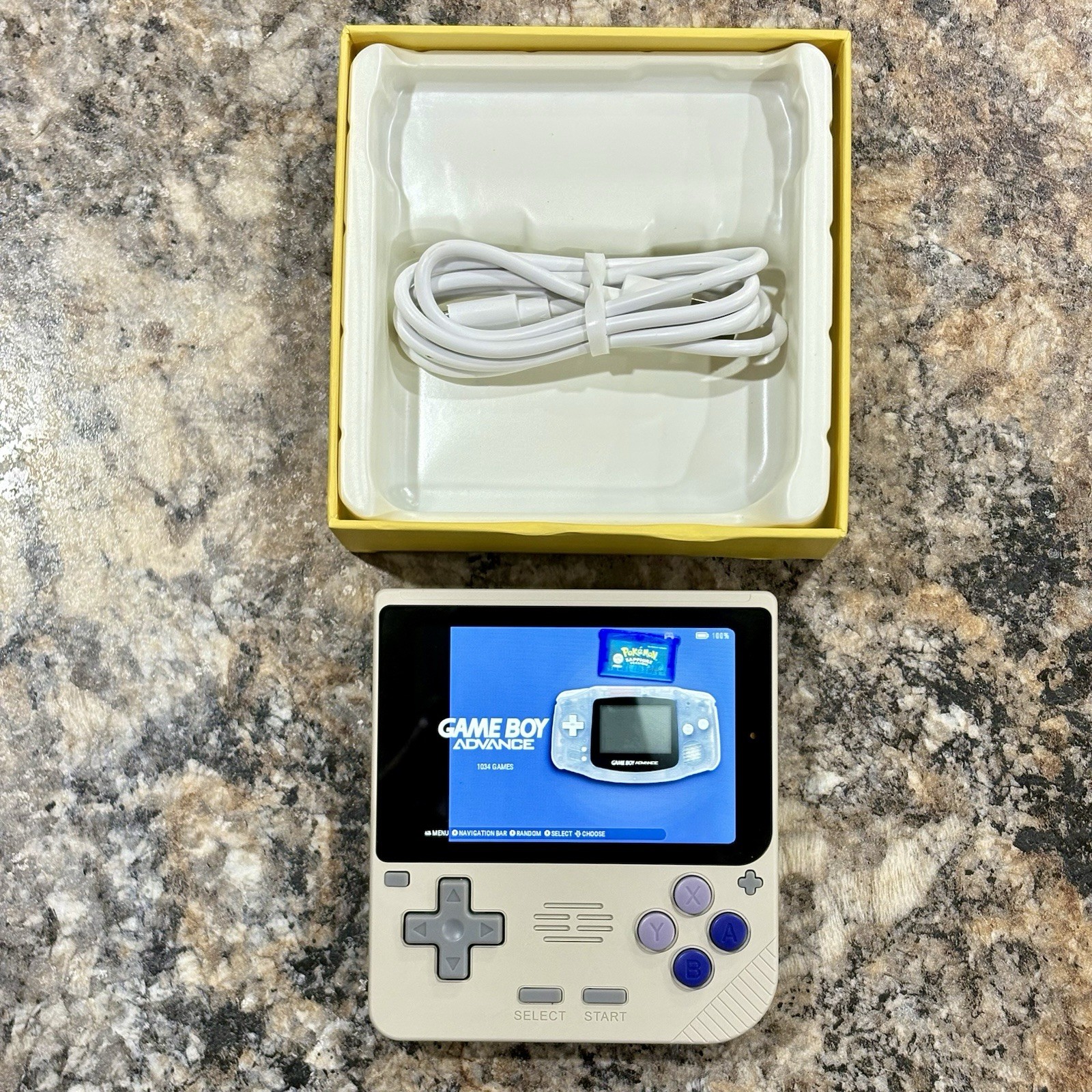 New PowKiddy V10 Gaming Handheld New 64GB Card Custom Loaded Ready To Play