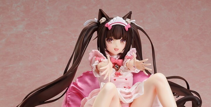 Native BINDing Nekopara Chocola 1/4 Scale Figure Doll JAPAN Bare Leg Ver.