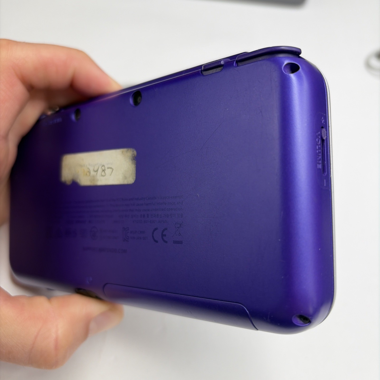New Nintendo 2DS XL Console – Purple Silver W Charger Stylus US Model