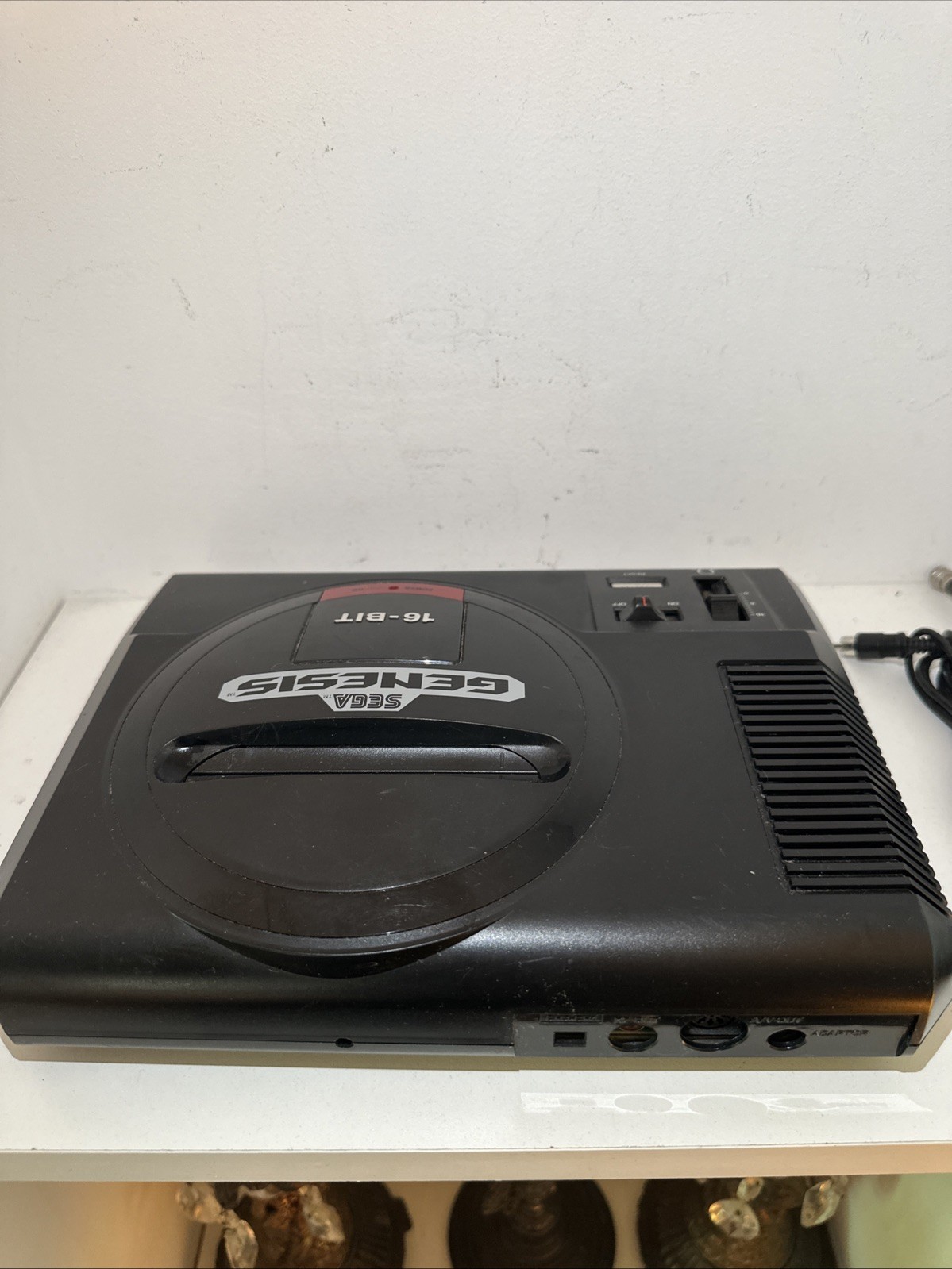 Vintage Sega Genesis Console 16-Bit Model 1601 & Controller Tested 1990’s