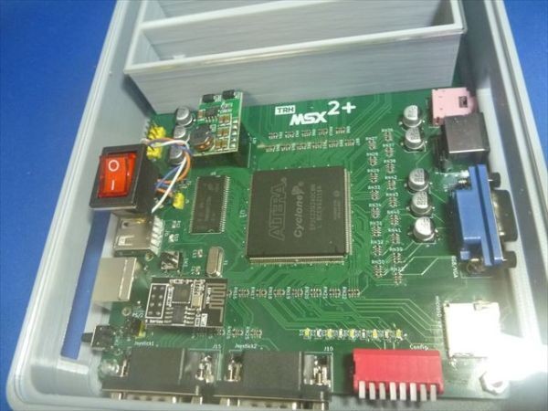 1ChipMSX MSX2+ Computer with Joypad, Power Supply, microSD OS Full Included