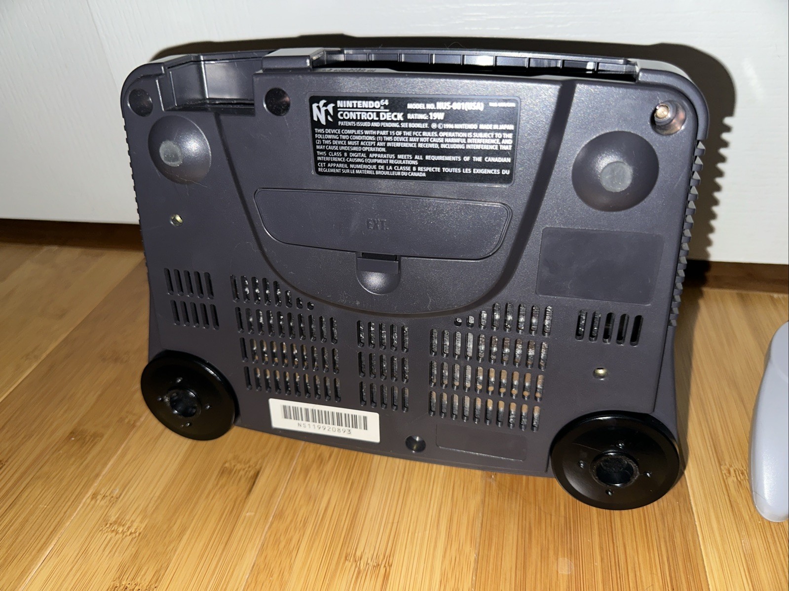 Nintendo 64 N64 Original System Console, All Cords And Wireless Controller
