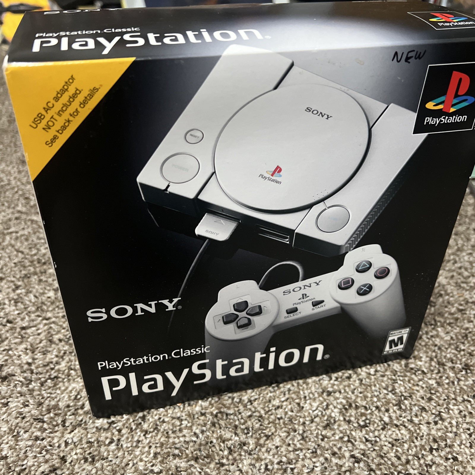 Sony PlayStation Classic Gray Console (NTSC-U/C) SCPH-1000R PS1 HDMI SEALED