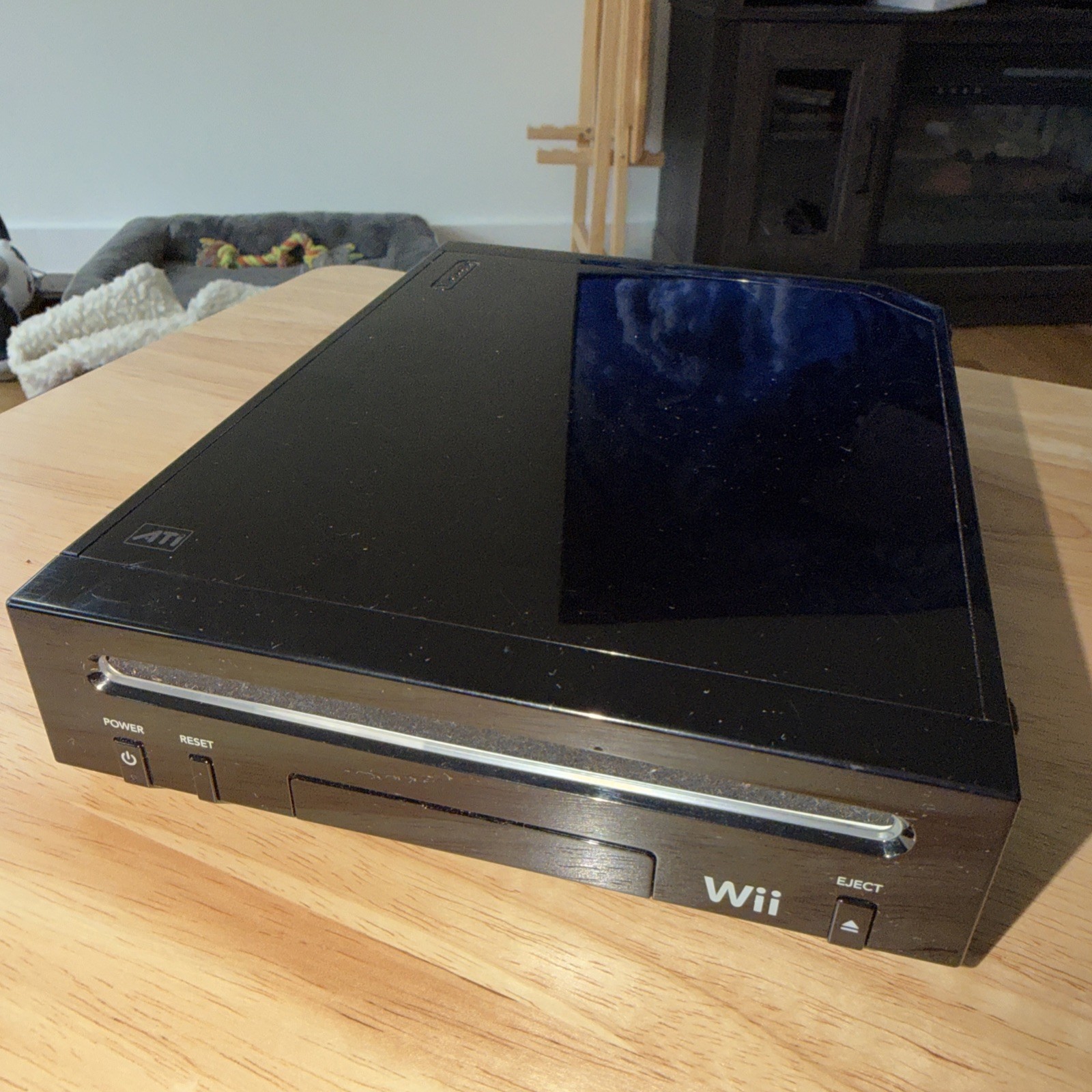 Nintendo Wii Black Console Only Model RVL-101 System TESTED