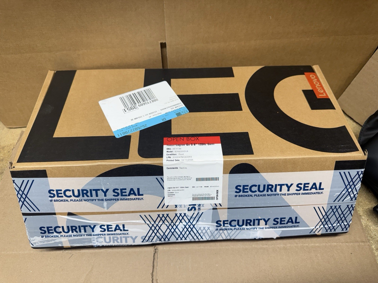 Lenovo Legion Go S Ryzen Z1 Extreme, 32GB RAM, 1TB SSD, SteamOS, Sling Case WP