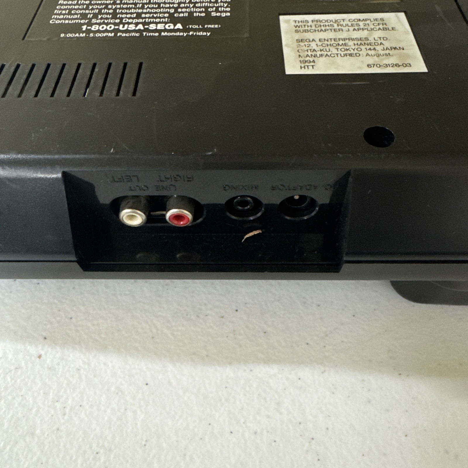 Sega CD Model 2 Genesis Model 2 Console for Parts/Repair Lot Of 2