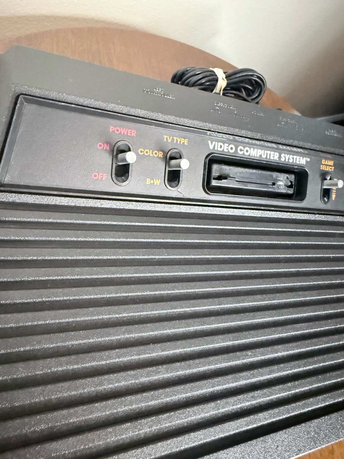 Recapped Atari 2600 “Vader” Black Game Console w/ Game & Joystick