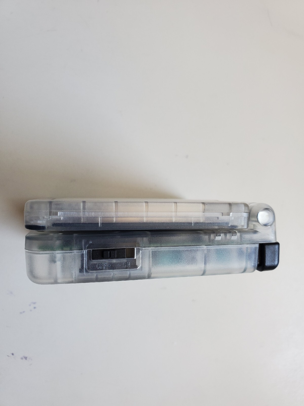 Nintendo Game Boy Advance GBA SP Clear white System AGS 101 ips v5 lcd