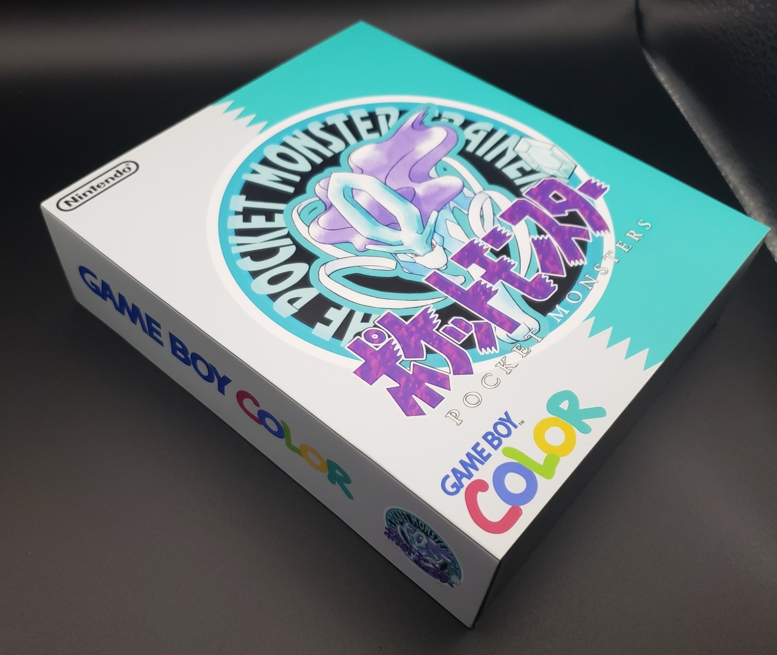 Laminated OLED Screen – Suicune Game Boy Color – New Speaker, Recapped