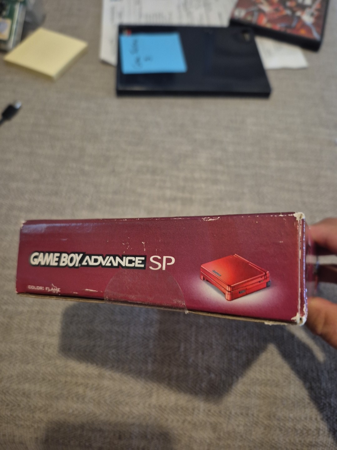 Nintendo GameBoy Advance SP Flame Red NEW & SEALED