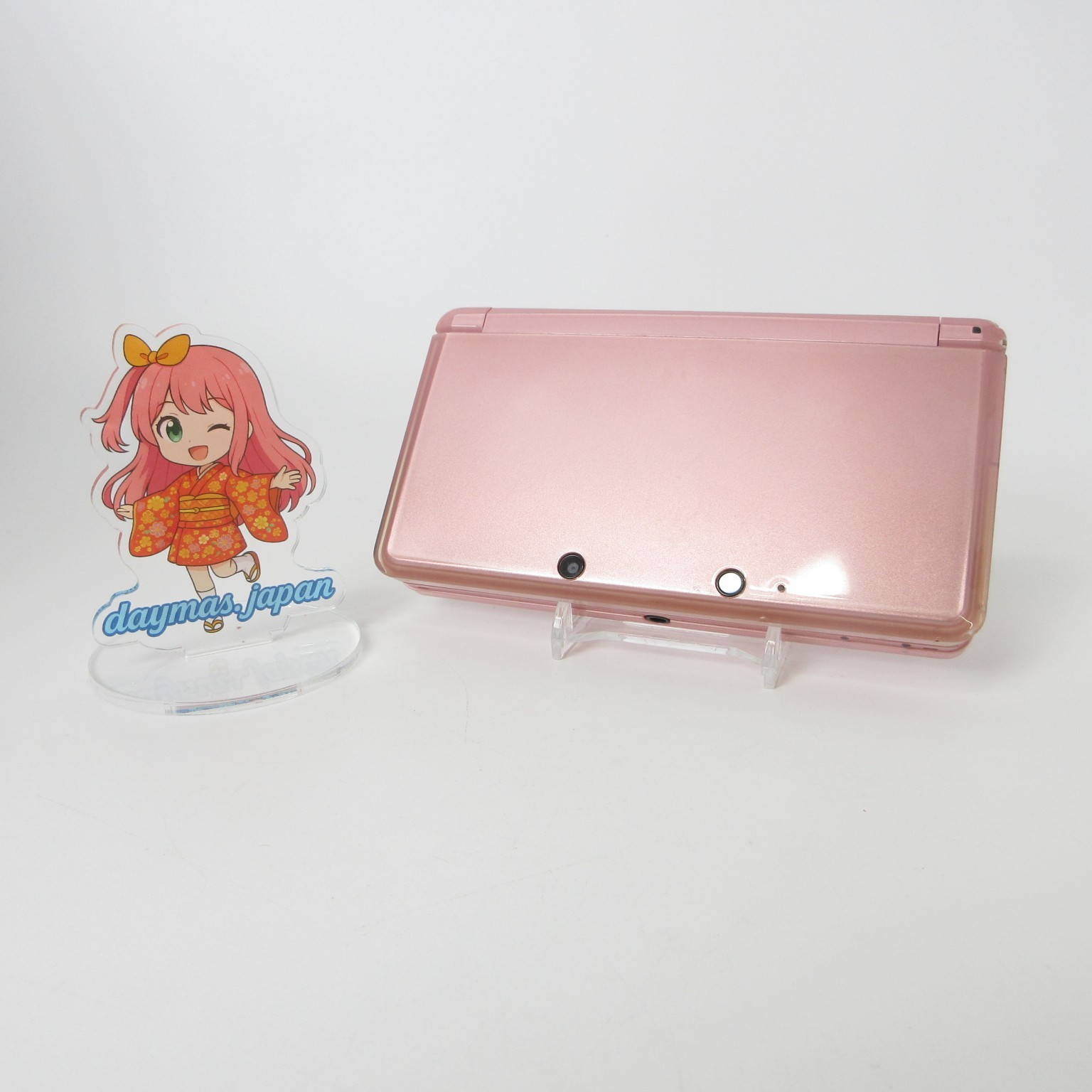 【Excellent】Nintendo 3DS Misty Pink Console ONLY Japanese Edition #Arr0423/06