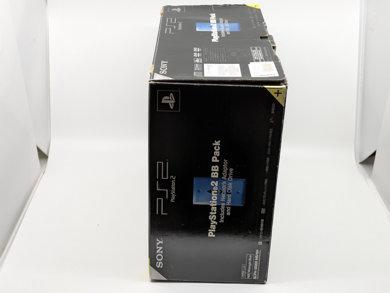Sony PlayStation 2 Midnight Blue BB Pack SCPH-50000 MB/NH Console Boxed Tested