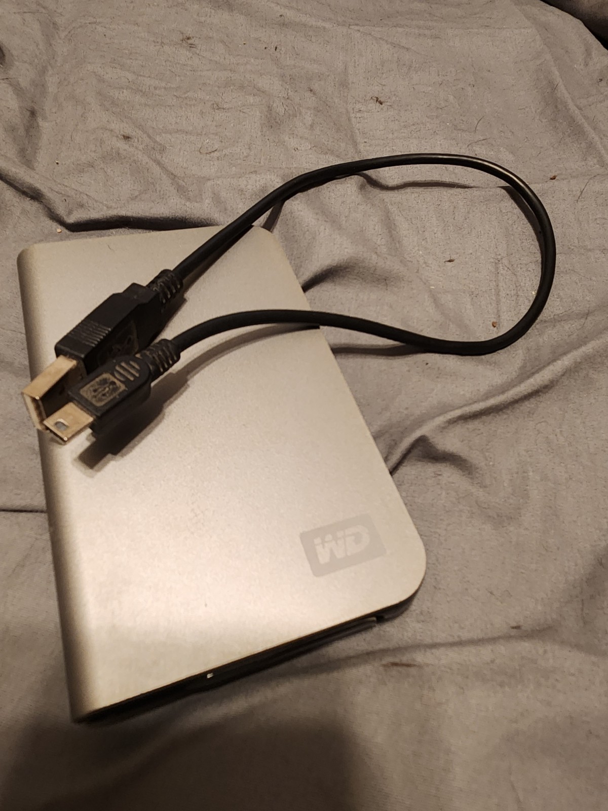 Nintendo Wii Console RVL-001 Bundle, Controllers Cables, My Passport Hard Drive+