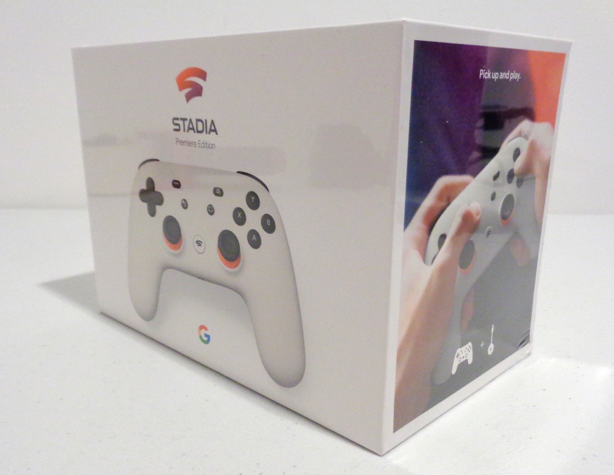 Google Stadia Premiere Edition Controller +Chromecast Ultra *NEW/SEALED