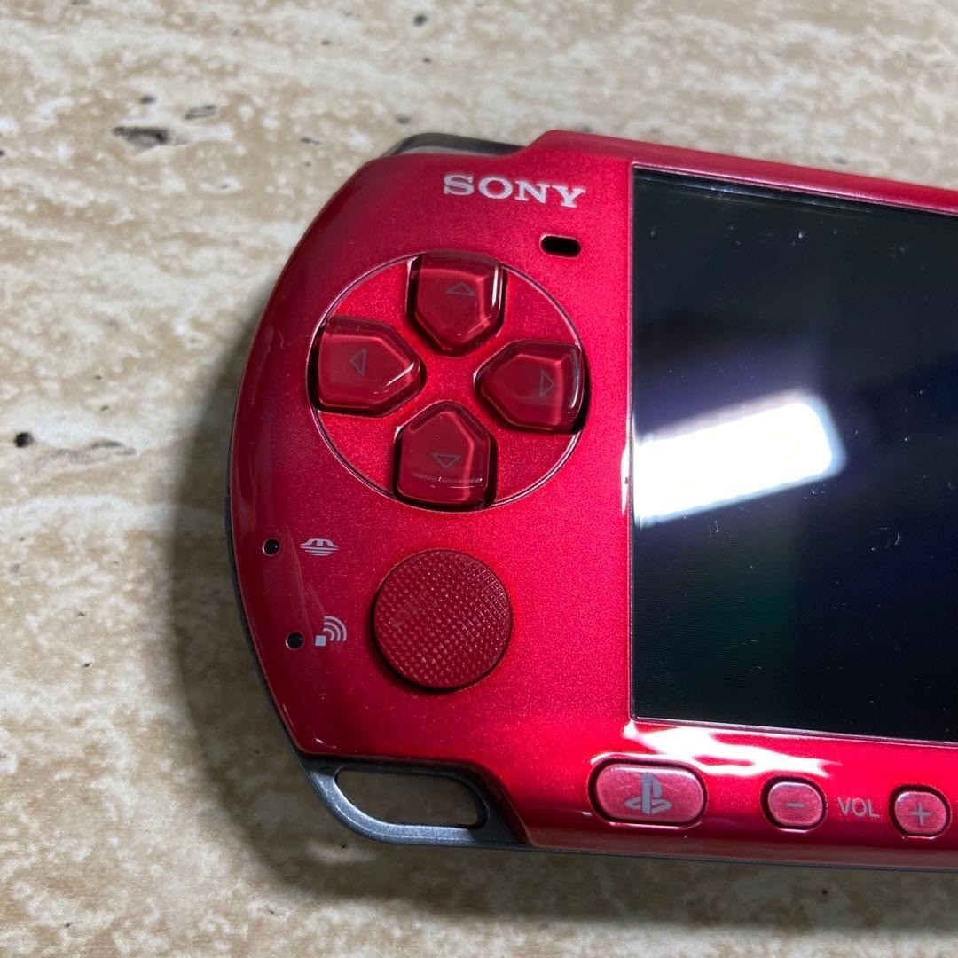 Sony PSP-3000 Radiant Red Boxed Complete Near Mint Tested Console 7098