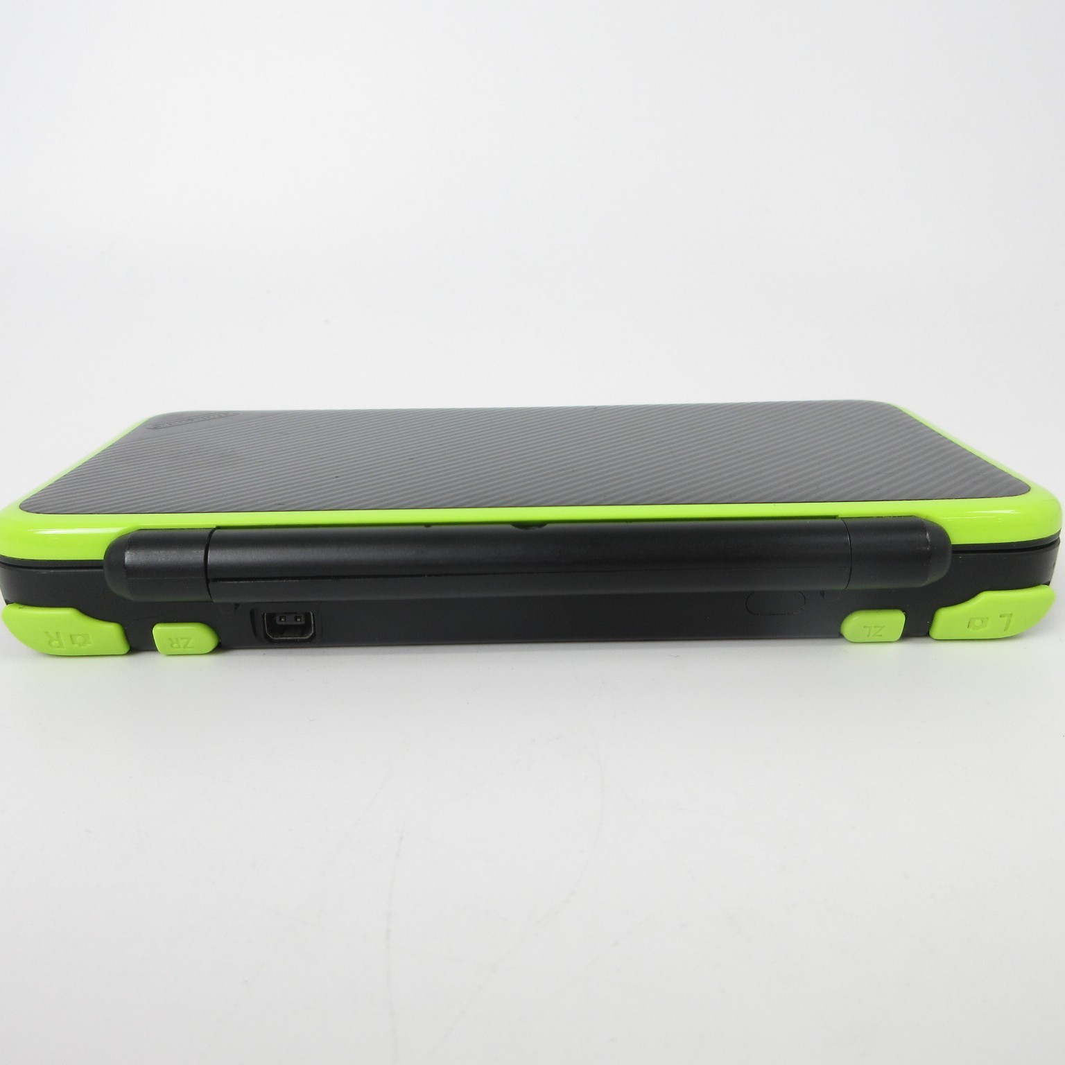 【Very Good】Nintendo New 2DS LL XL Black x Lime Console ONLY Japanese Ver. #Arr04