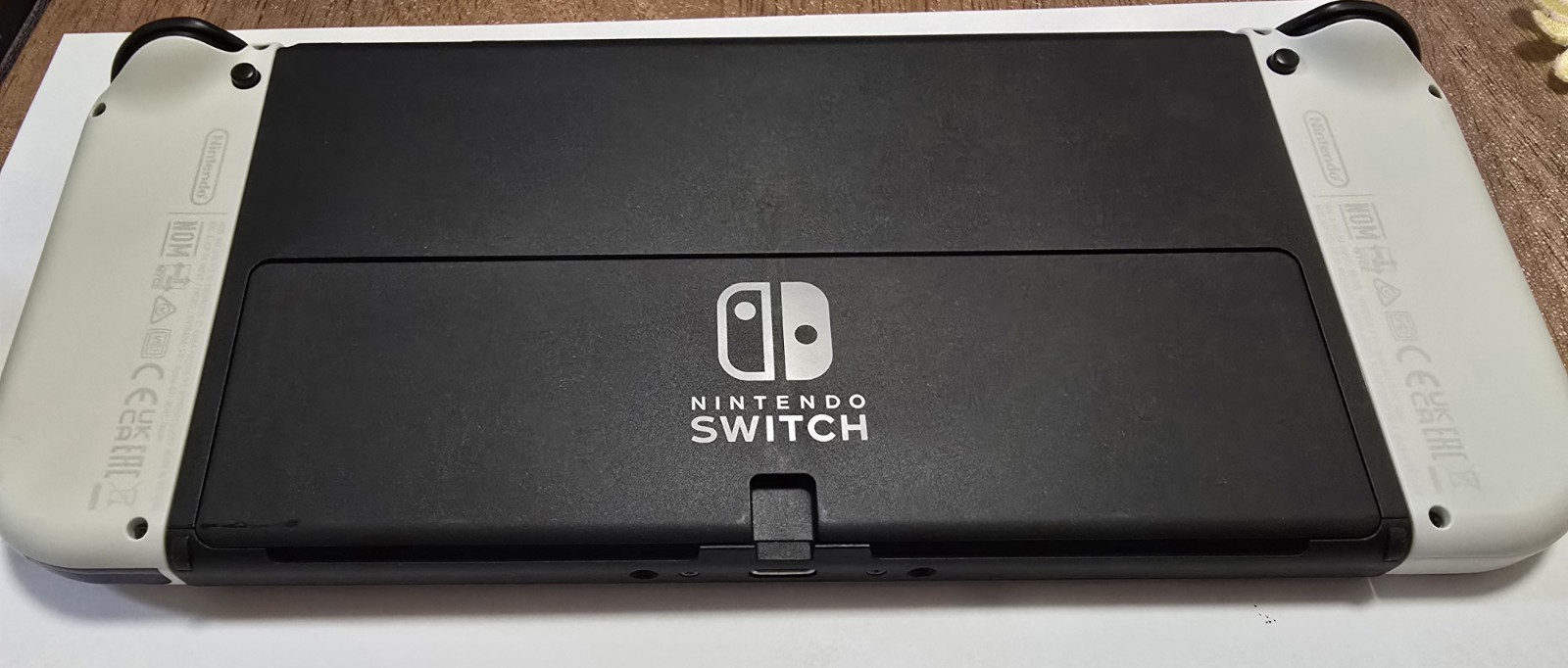 Nintendo Switch OLED Model White Console w/ Dock + 256GB microSD Card