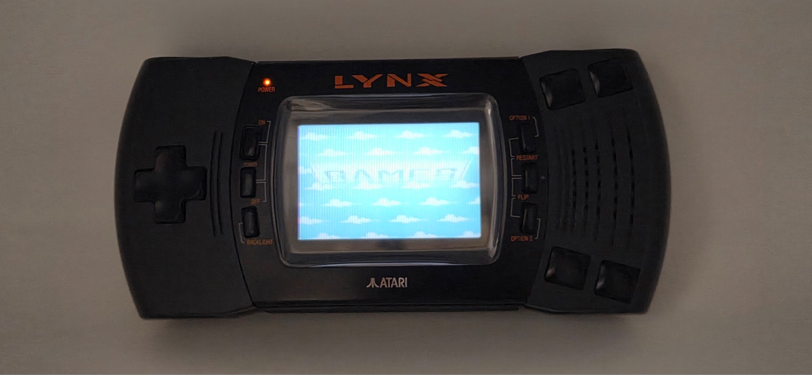 Atari Lynx II Black Handheld System Tested + Case + OEM Manual+ Game Bundle