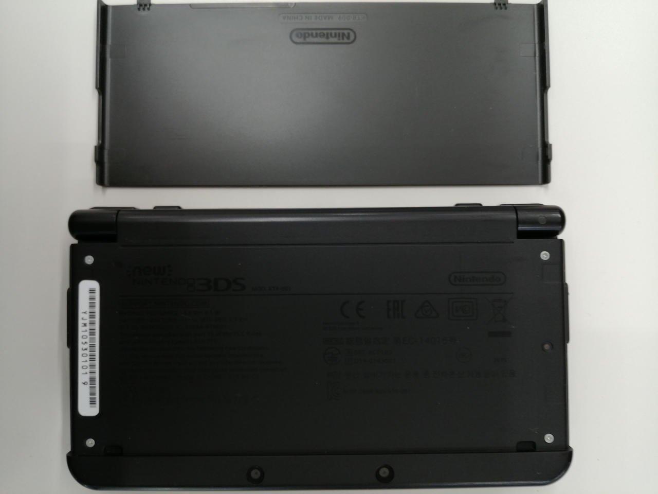 NEW 3DS Model Number KTR 001 NINTENDO