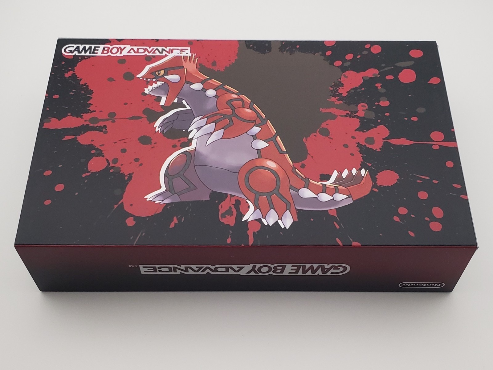 Groudon Game Boy Advance, Funnyplaying Backlit IPS Screen Pokemon Ruby Theme