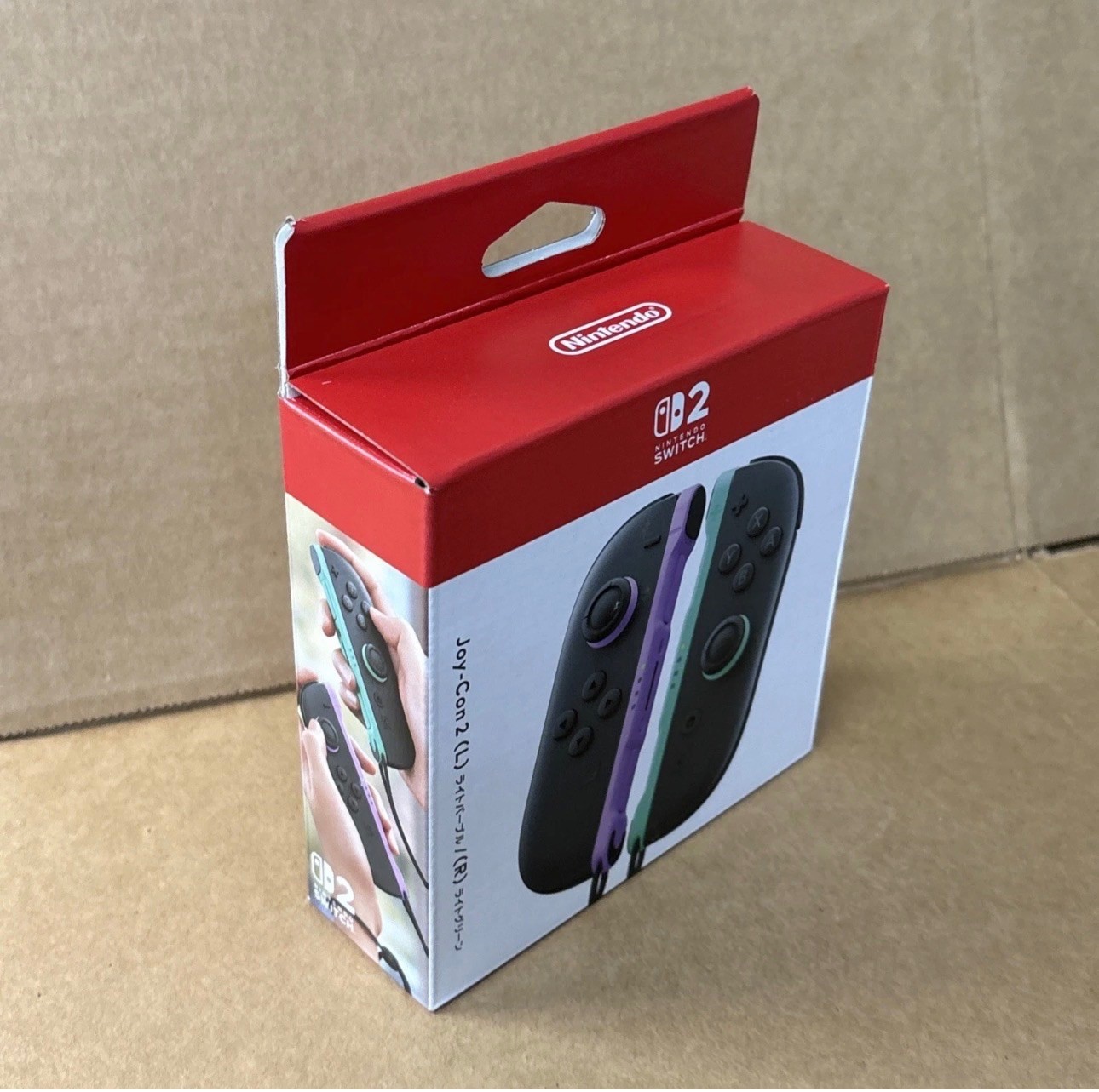 Nintendo Joy-Con 2 Controller Set, Left and Right, Light Purple and Light Green
