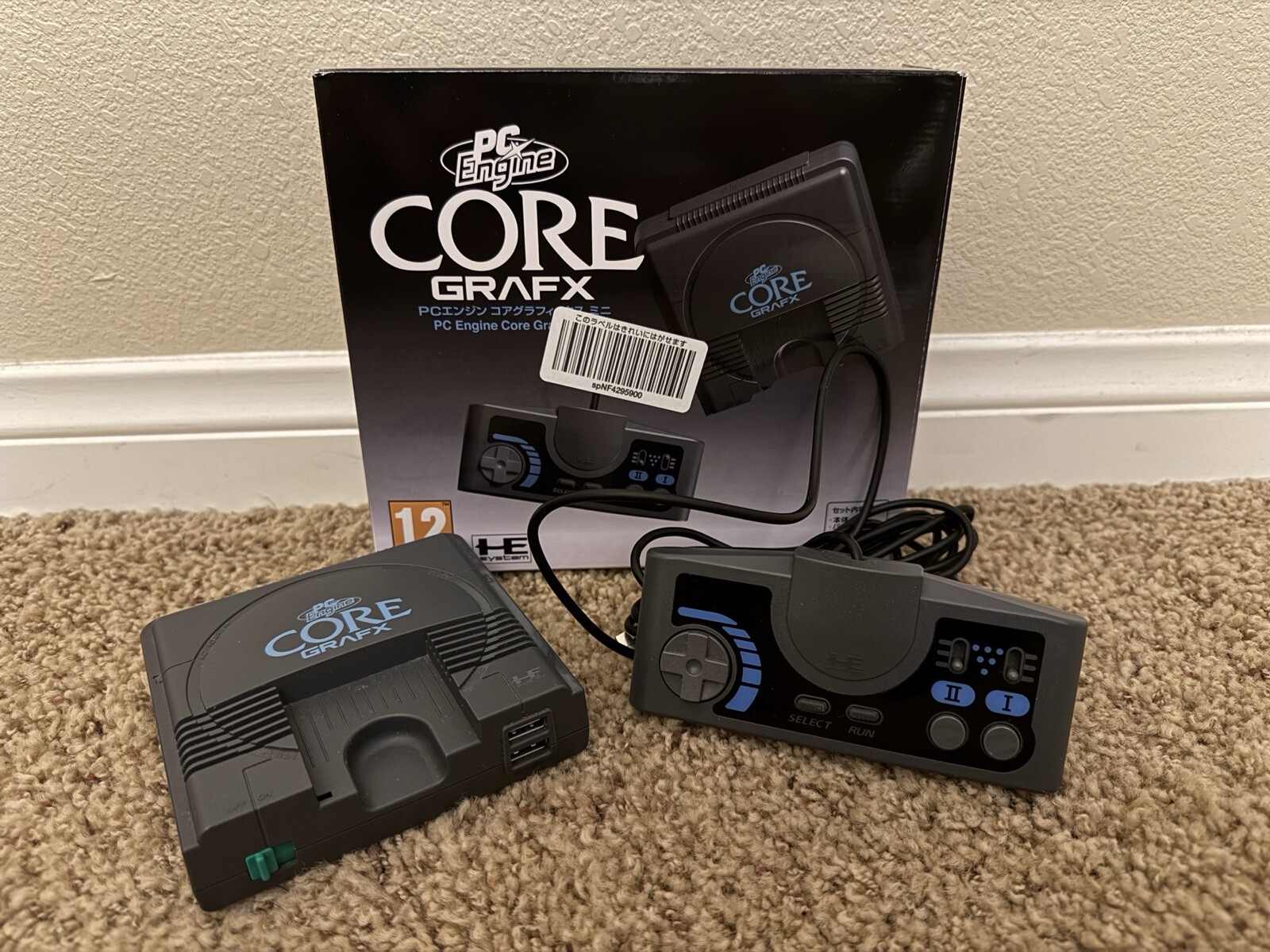 Konami CoreGrafx Mini PC EngineConsole – Black