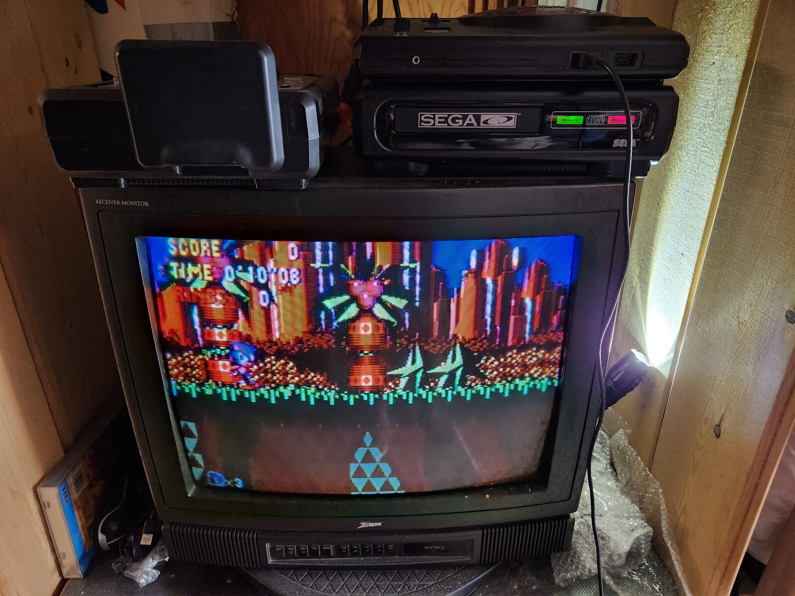 SEGA CD “Front Loading Model 1 Console” COMPLETE in Box! Very RARE! TESTED/XLNT!