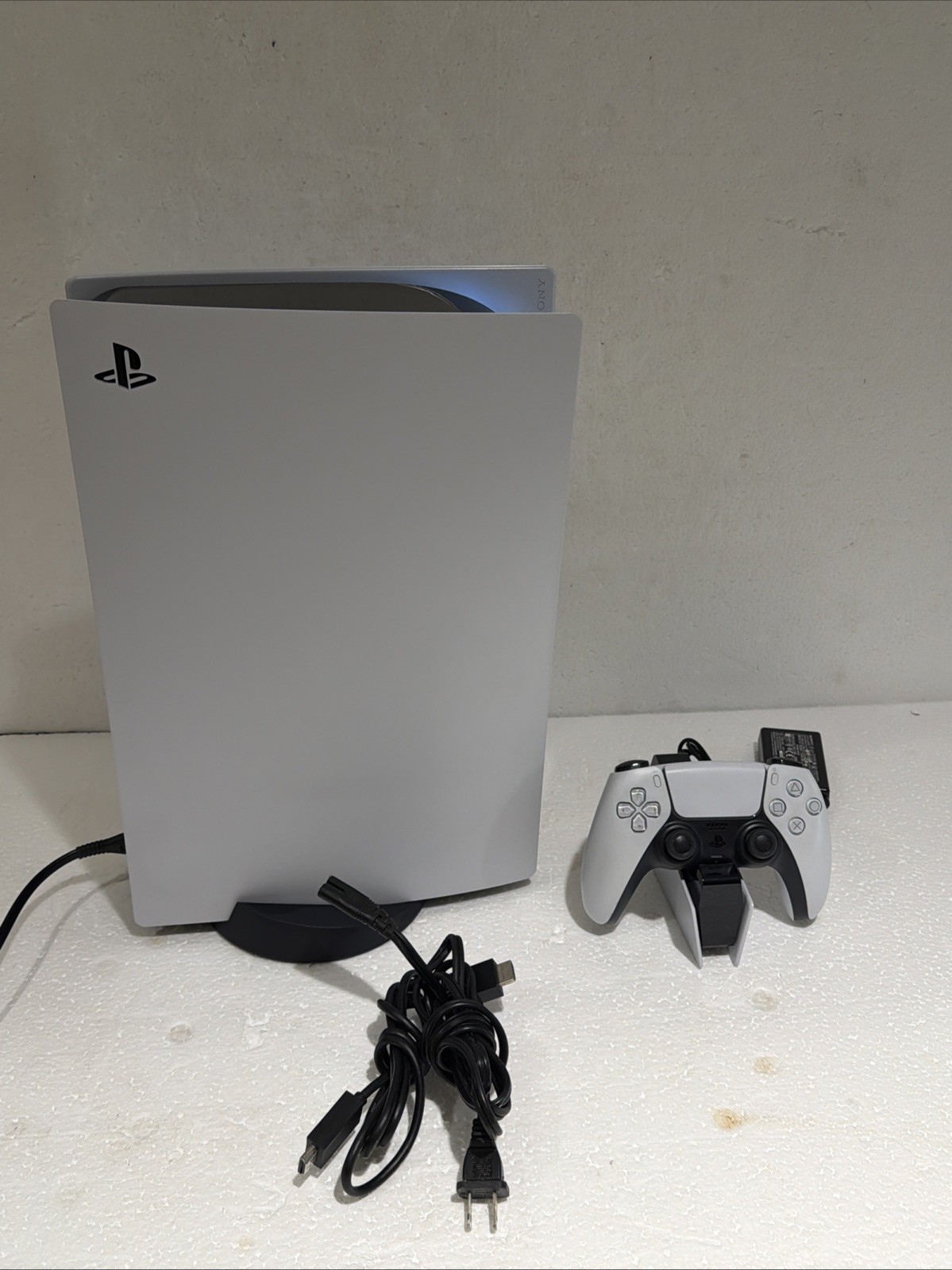 Sony PlayStation 5 Disc Edition PS5 825GB White Console Gaming System CFI-1015A