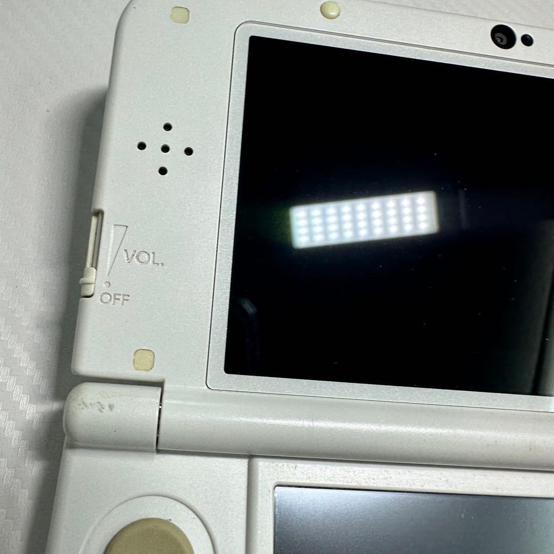 New Nintendo 3DS LL Pearl White Console Complete Near Mint Japan 6496