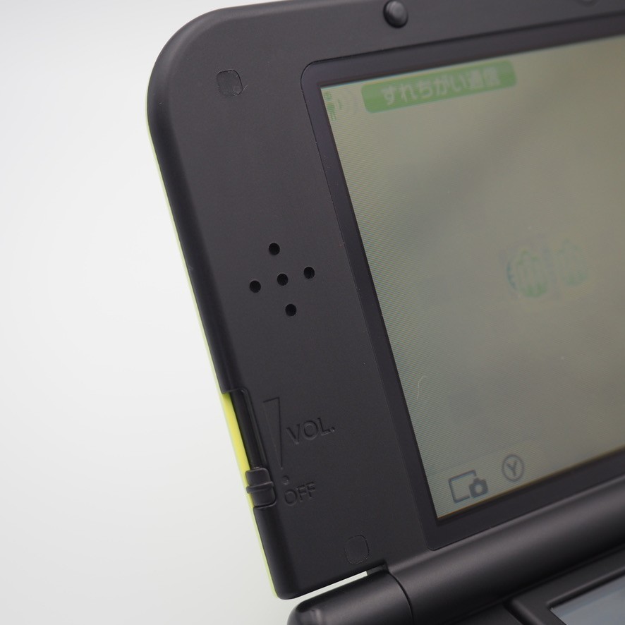 [EXC] New Nintendo 3DS XL LL lime Black Console Stylus Tested Japanese ver
