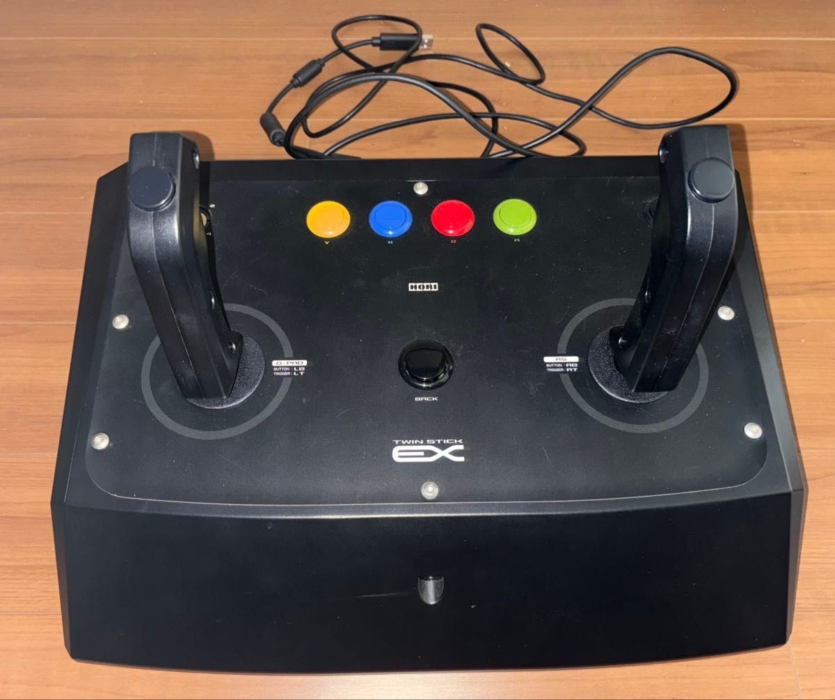 XBOX 360 HORI Twin Stick EX Arcade Controller Virtual On Forth No Box Tested Use