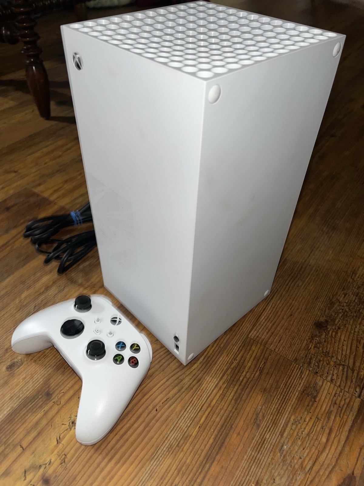 Microsoft Xbox Series X 1TB White Model 1882 w/ 2 Controllers