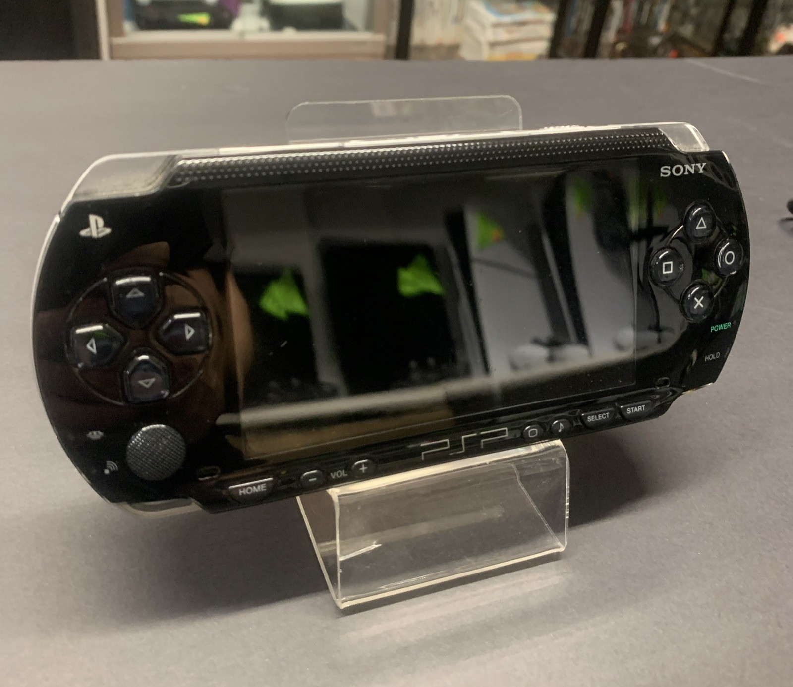 Sony PlayStation Portable (PSP-1001K) + OEM CHARGER Tested & Working