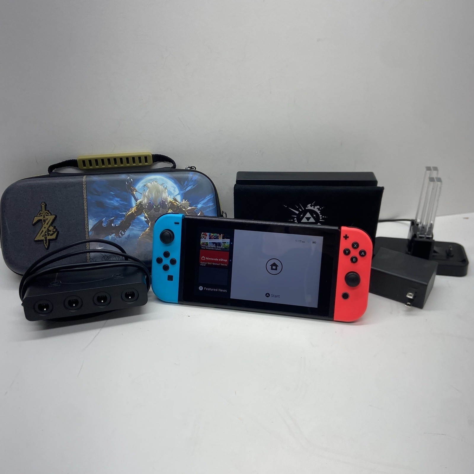 Nintendo Switch Console Gaming System Bundle With Dock And Case