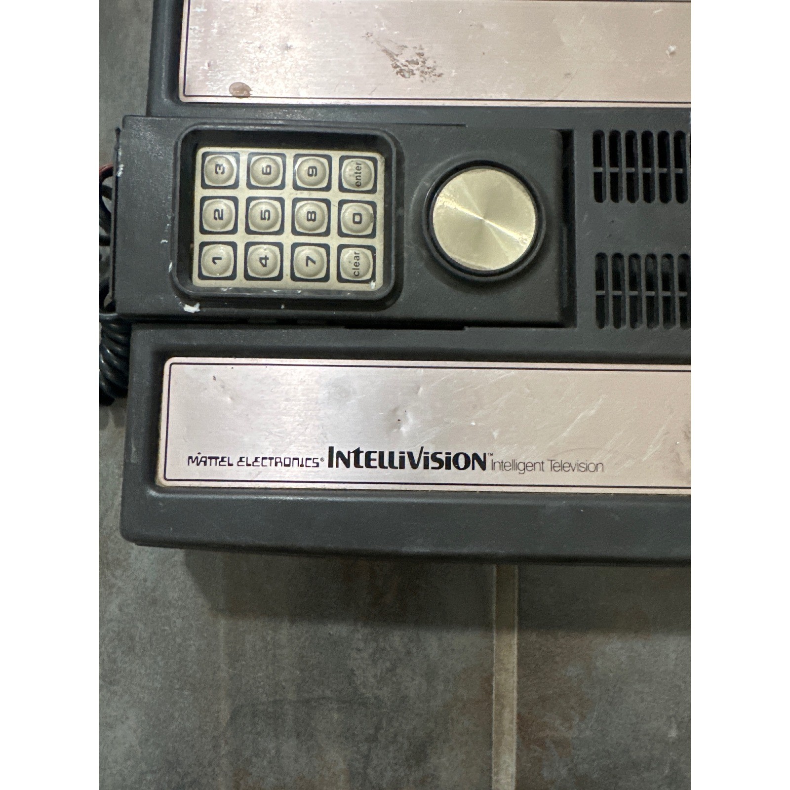 Vintage Mattel Electronics IntelliVision Video Game Console Model 2609 1979Retro