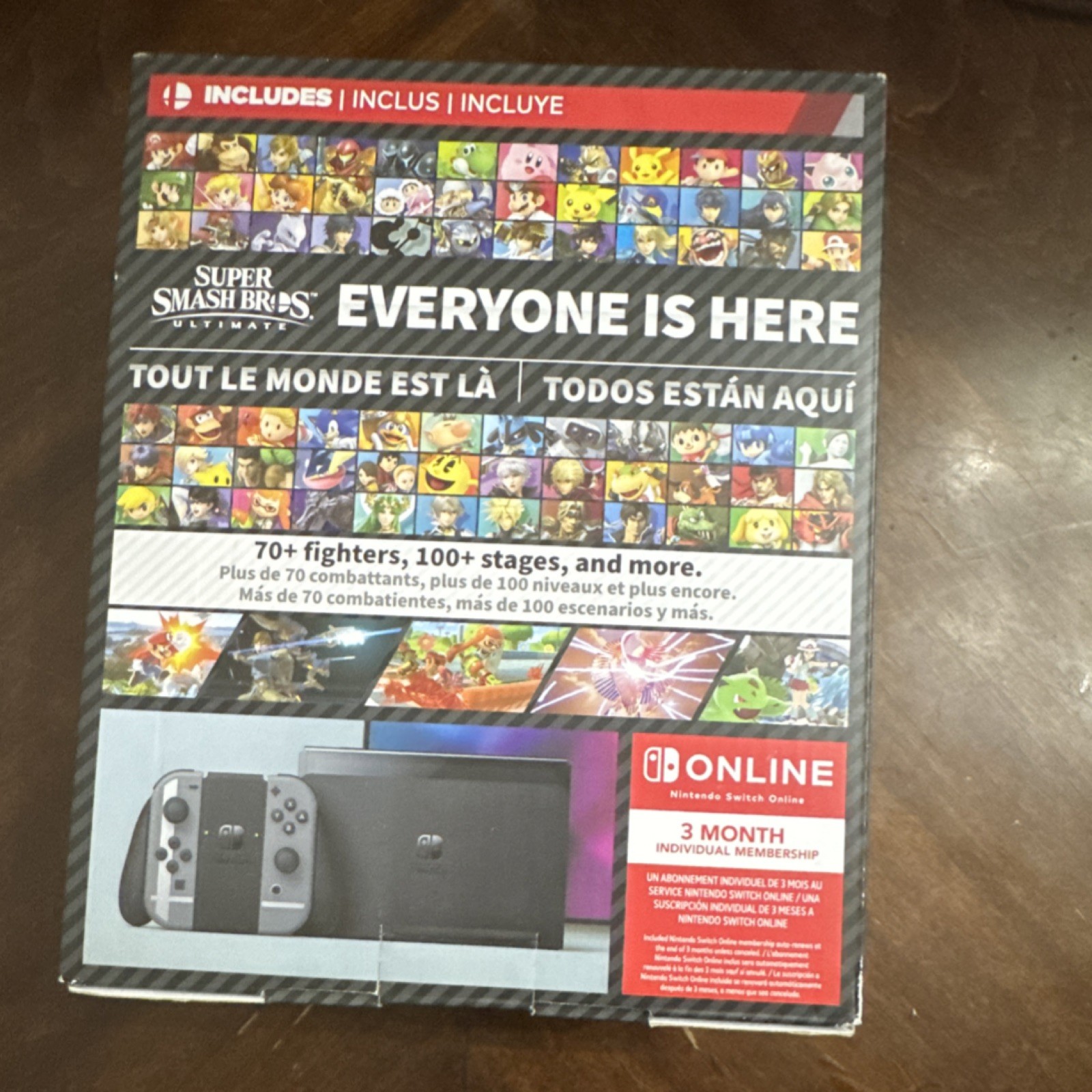 Nintendo Switch OLED Super Smash Bros. Ultimate Edition Console Bundle Wi-Fi LAN