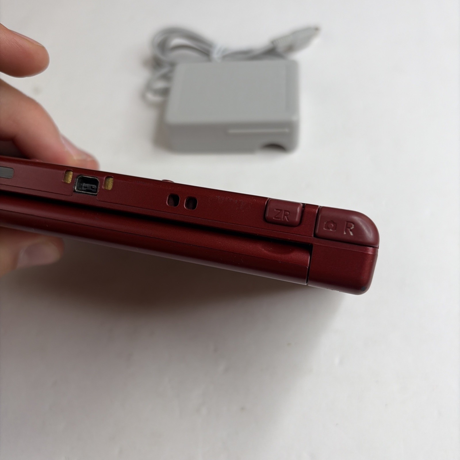 New Nintendo 3DS XL Red Console US Model – Tested! Top IPS W Charger Stylus