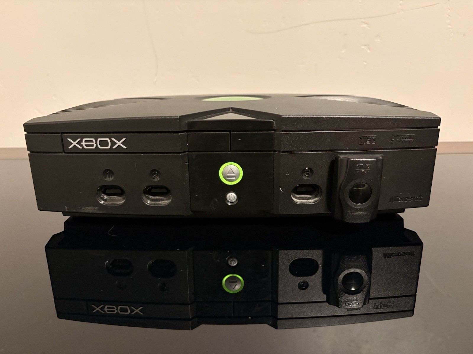 Microsoft Xbox Black Console X01267-001 DVD Playback Controller Remote