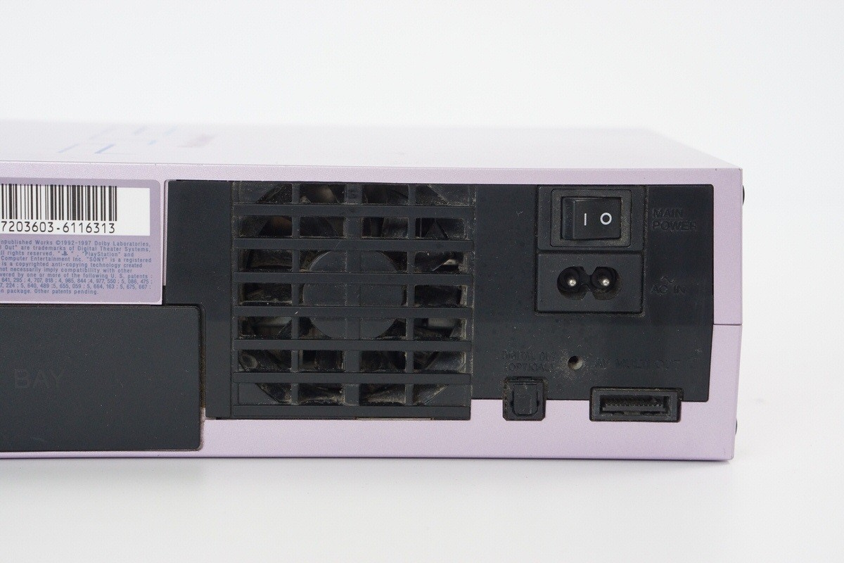 PS2 SAKURA PINK Console Playstation 2 Tested System SCPH-39000 SA -NTSC-J- 07033
