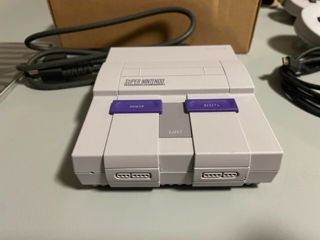 Authentic SNES Super Nintendo Classic Mini Super Entertainment System 21 Games