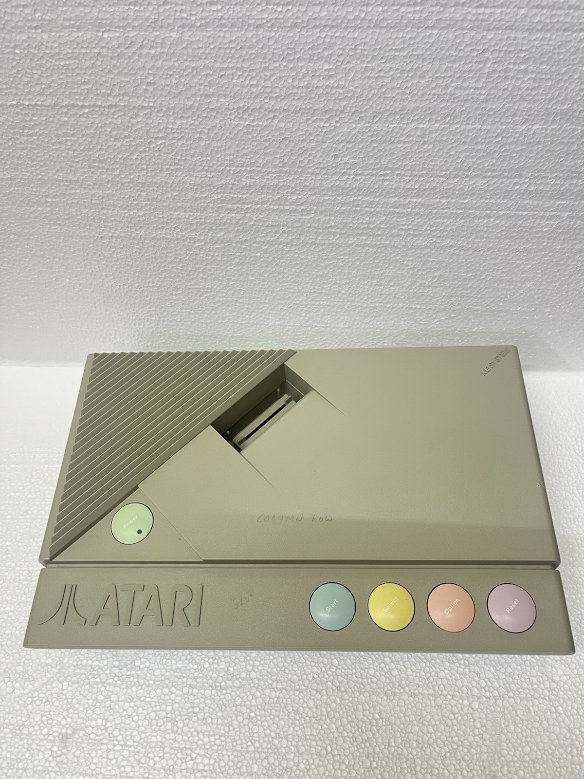 Atari XE System Console only Working